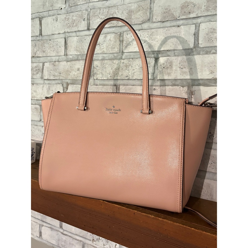 Kate Spade Patterson Drive Large Geraldine satchel in pink leather